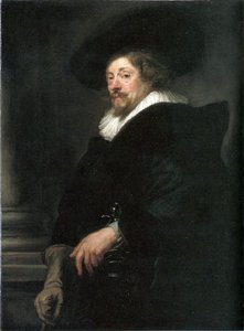 Self-portrait — Peter Paul Rubens, Baroque Painting