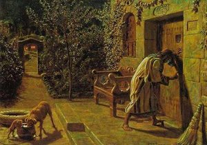 The Importunate Neighbour — William Holman Hunt
