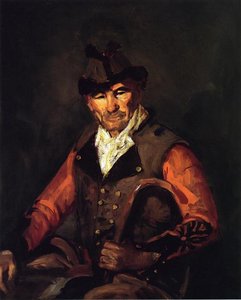 Segovia Man In Fur-trimmed Hat — Robert Henri