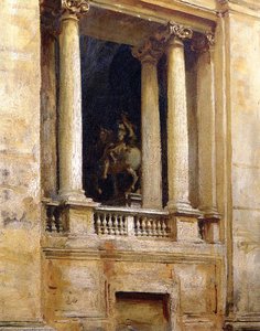 A Window In The Vatican — John Singer Sargent