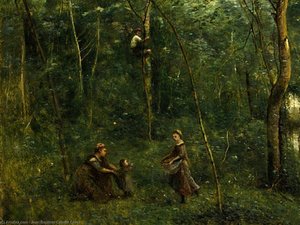 The Eel Gatherers (detail 1) -
