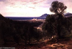 Cannes From Le Cannet — Bernard Walter Evans