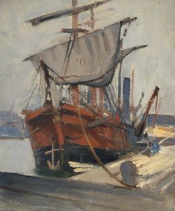 Timber In The Docks — George Pontin