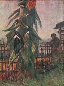 The Garden With Sunflower — Vincent Willem Van Gogh