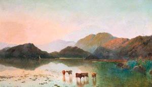 Landscape With A Loch — Alfred De Breanski Senior