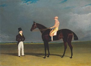 Birmingham With Patrick Conolly Up, And His Owner, John Beardsworth — John Frederick Herring Senior