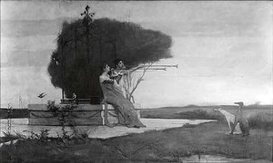 Morning, (painting) — Thomas Wilmer Dewing