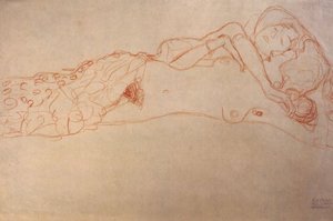 Nude — Gustav Климпт, Symbolist Art