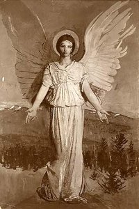 Monadnock Angel, (painting) — Abbott Handerson Thayer