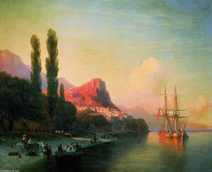 View Of The Golden Horn — Ivan Konstantinovich Aivazovsky