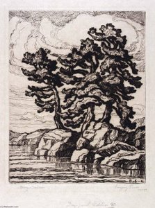Singing Pines — Birger Sandzen