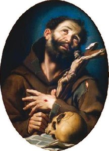 St. Francis Of Assisi — Bernardo Strozzi