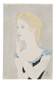 Portrait Of A European Woman — Léonard Tsuguharu Foujita