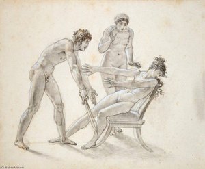 Hermione Rejecting Orestes — Anne-louis Girodet