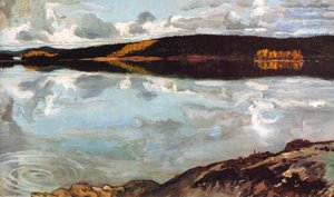 View Over Lake Ruovesi — Akseli Gallen-kallela