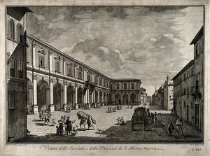 Hospital Of Santa Maria Nuova — Giuseppe Zocchi