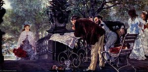 Travel Plans — Adolph Von Menzel, Impressionism