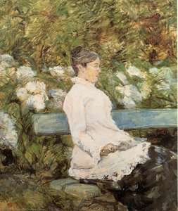 Madame La Comtesse A. De Toulouse Loutrec — Henri De Toulouse-lautrec, Post-impressionism
