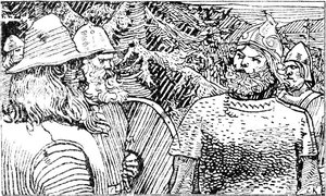 Olav Den Helliges Saga Ck12 — Christian Krohg