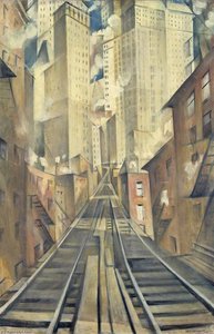 The Soul Of The Soulless City ('new York An Abstraction') — Christopher Richard Wynne Nevinson