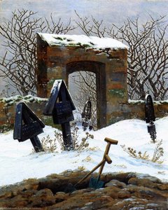 Under Snow — Caspar David Friedrich