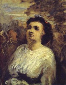Bust Of A Woman — Honoré Daumier