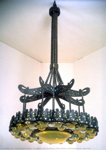Chandelier, from the library of the Henry O. Havemeyer house, New York