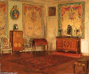 French Interior — Walter Gay