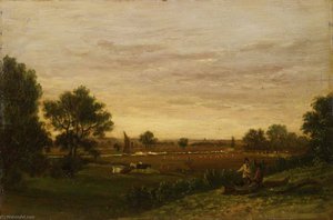 Landscape, River Yare From Postwick, Norfolk — Robert Ladbrooke