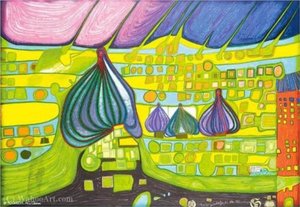 A Yellow Last Wil — Friedensreich Hundertwasser