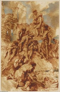 The Exposiion Of Moses — Giovanni Benedetto Castiglione