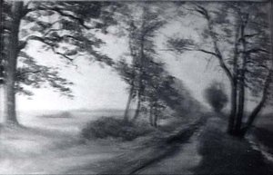 Landscape, Believed To Be Of Rural Chicago, (painting) — Frank Harold Hayward