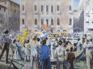 Regatta On The Grand Canal, Venice — James Mcbey