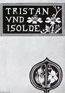 The Cover Of Tristan And Isolde — Aubrey Vincent Beardsley