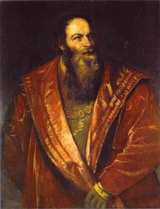 Portrait Of Pietro Aretino — Titian