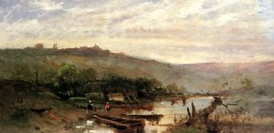 Landscape At Polling — Frank Duveneck