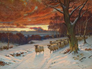 A Winter Evening — Wright Barker