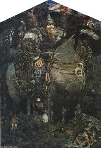 Bogatyr — Mikhail Vrubel
