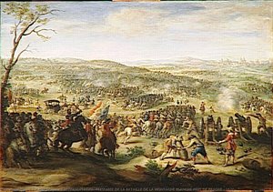 Representation Presumee De La Bataille De La Montagne Blanche Pres De Prague (1620) — Pieter Snayers