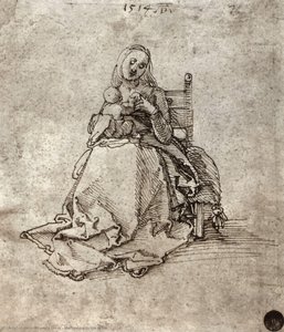 Madonna With The Apple — Albrecht Dürer, Northern Renaissance