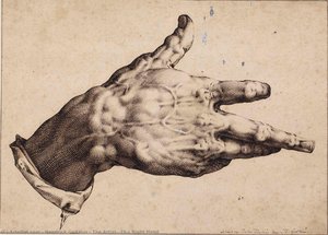 The Artist's Right Hand — Hendrik Goltzius