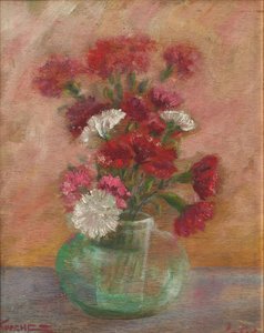 Flower Vase — Michael Kurcheh, Impressionism