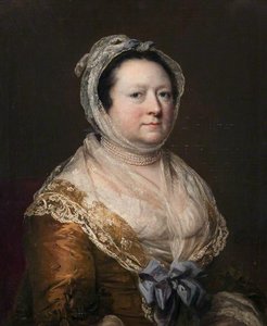 Mrs Hamilton Of Raploch — Francis Cotes, Georgian Portraiture