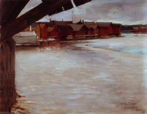 Riverside Motif from the Porvoo River