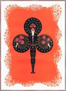 Ace Of Clubs — Erté