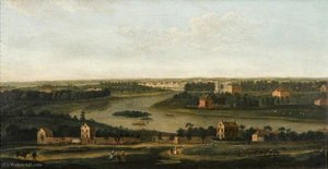 A View From Richmond Hill Looking Southwest — Antonio Joli