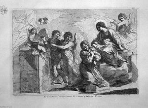 St. Teresa With Child Jesus — Giovanni Battista Piranesi