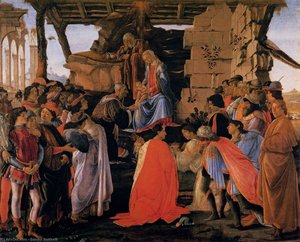 Adoration Of The Magi — Sandro Botticelli, Renaissance