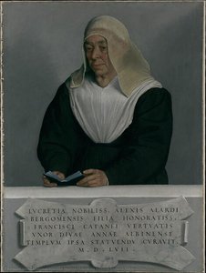 Lucrezia Agliardi Vertova (1490?–1558) — Moroni, Giovanni Battista, Renaissance Portraiture