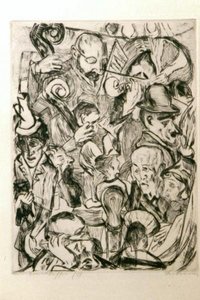 Café Music — Max Beckmann
